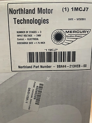 2011 1MCJ7 Vacuum Pump